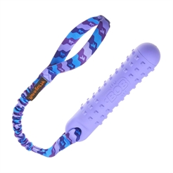 Tug-e-nuff BOB 3in1 Gummi Dummy Til Hunden Aqua Purple